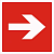 Знак F01-01 200*200 "Направляющая стрелка" пленка ФЭС в Казани